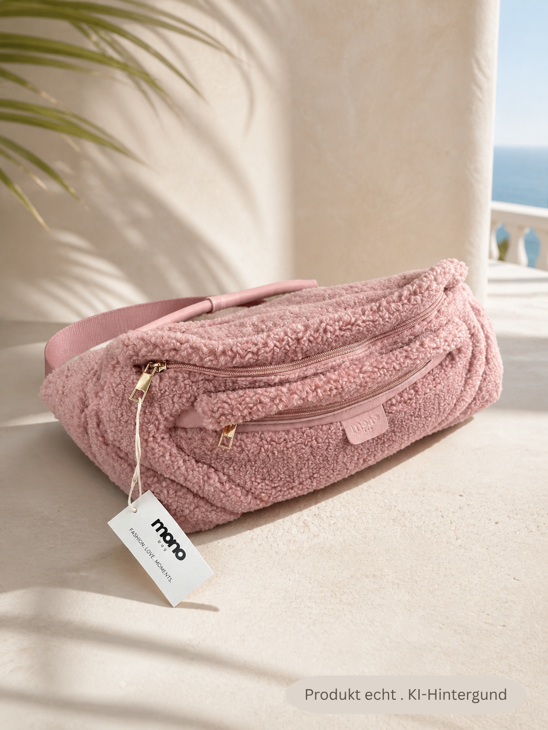monobag - Rosy rosé - Tasche mit Tragehilfe